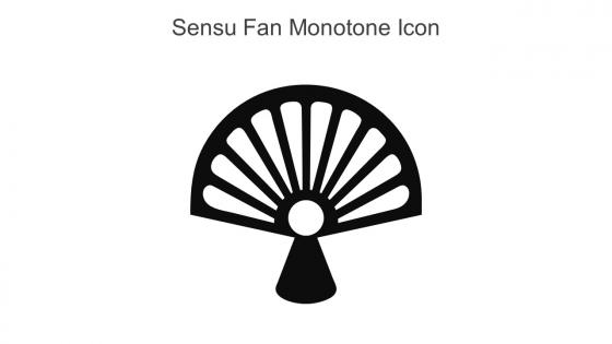 Sensu Fan Monotone Icon In Powerpoint Pptx Png And Editable Eps Format