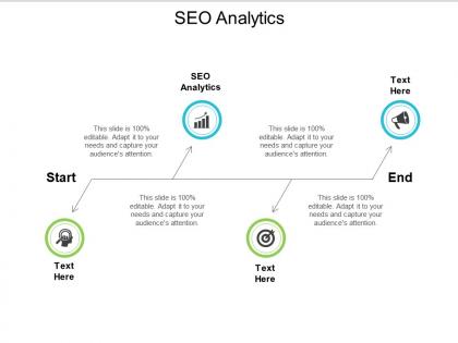 Seo analytics ppt powerpoint presentation infographic template guidelines cpb