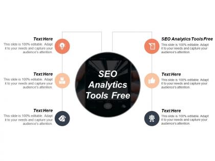 Seo analytics tools free ppt powerpoint presentation icon shapes cpb