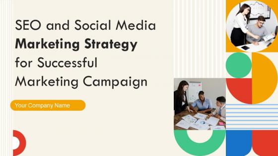 SEO And Social Media Marketing Strategy For Successful Marketing Campaign Complete Deck Strategy CD V