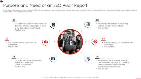 Seo Audit Report To Improve Organic Search Purpose And Need Of An Seo Audit Report