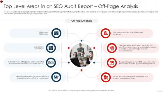 Seo Audit Report To Improve Search Top Level Areas In An Seo Audit Report Analysis