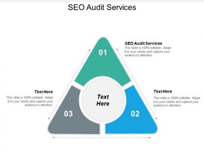 Seo audit services ppt powerpoint presentation summary clipart images cpb