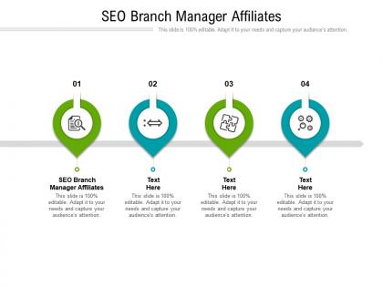 Seo branch manager affiliates ppt powerpoint presentation styles model cpb