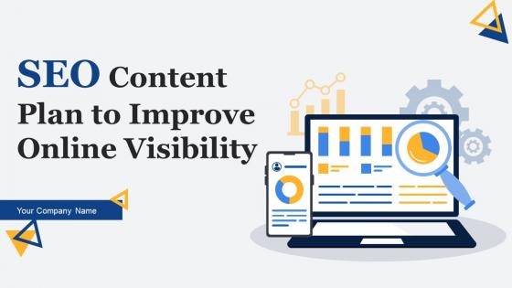 SEO Content Plan To Improve Online Visibility Powerpoint Presentation Slides Strategy CD