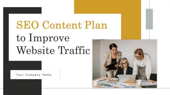 SEO Content Plan To Improve Website Traffic Strategy CD V
