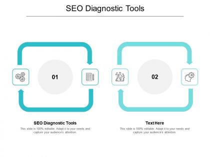 Seo diagnostic tools ppt powerpoint presentation show master slide cpb