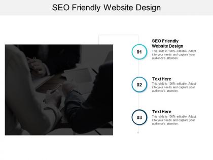 Seo friendly website design ppt powerpoint presentation infographics file formats cpb