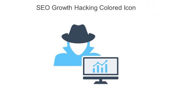 SEO Growth Hacking Colored Icon In Powerpoint Pptx Png And Editable Eps Format