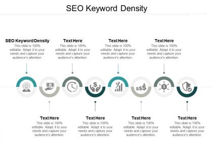 Seo keyword density ppt powerpoint presentation pictures deck cpb