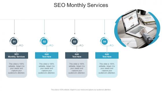 SEO Monthly Services In Powerpoint And Google Slides Cpb