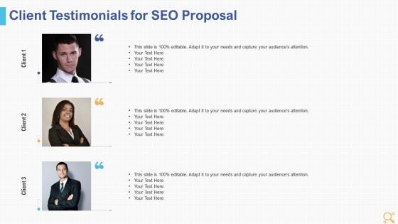 Seo proposal template client testimonials for seo proposal