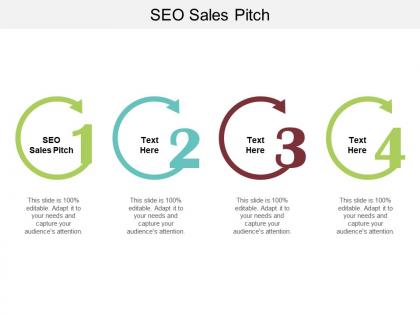 Seo sales pitch ppt powerpoint presentation professional designs cpb