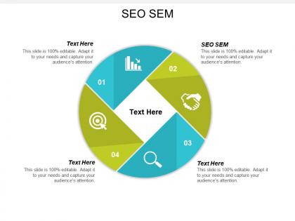 Seo sem ppt powerpoint presentation infographics example file cpb