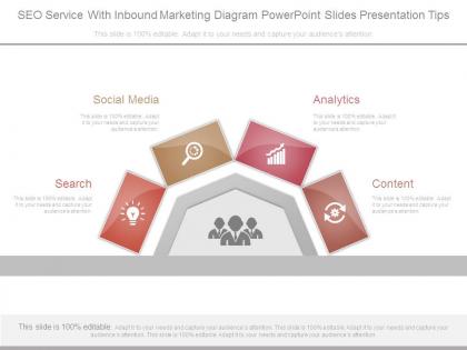 Seo service with inbound marketing diagram powerpoint slides presentation tips
