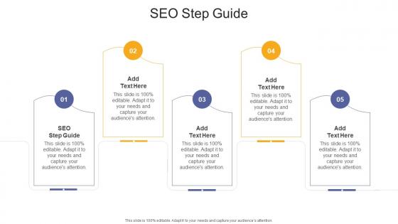 SEO Step Guide In Powerpoint And Google Slides Cpb