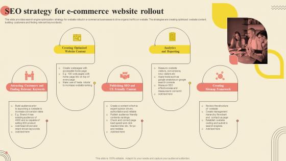 SEO Strategy For E-Commerce Website Rollout