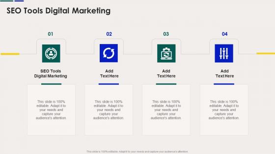 SEO Tools Digital Marketing In Powerpoint And Google Slides Cpb
