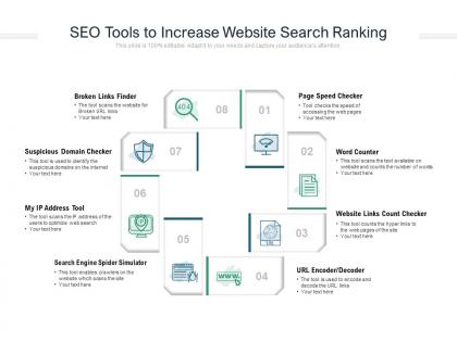 Seo tools to increase website search ranking