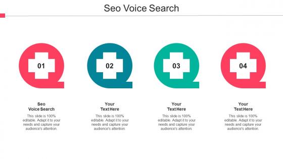 SEO Voice Search Ppt Powerpoint Presentation Layouts Deck Cpb