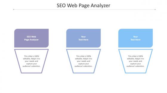 Seo web page analyzer ppt powerpoint presentation professional graphics pictures cpb