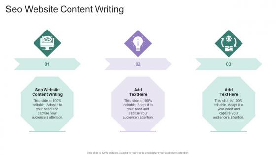 SEO Website Content Writing In Powerpoint And Google Slides Cpb