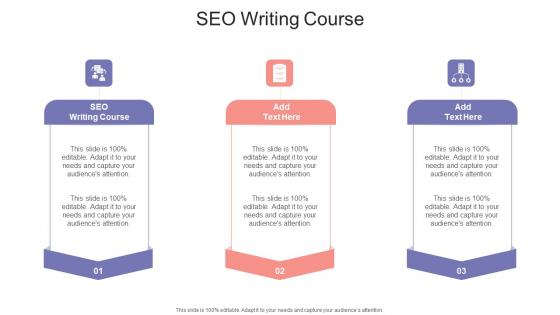 SEO Writing Course In Powerpoint And Google Slides Cpb
