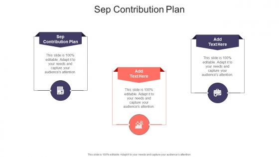 Sep Contribution Plan In Powerpoint And Google Slides Cpb