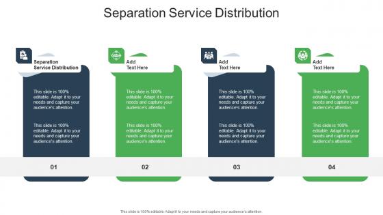 Separation Service Distribution In Powerpoint And Google Slides Cpb