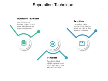 Separation technique ppt powerpoint presentation styles themes cpb