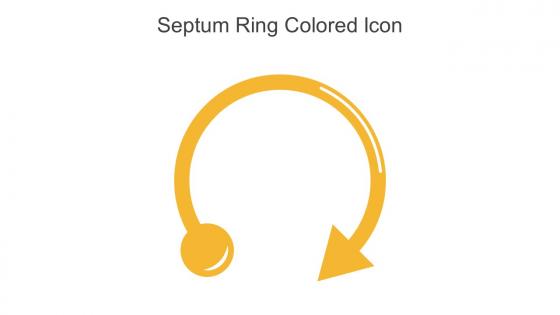 Septum Ring Colored Icon In Powerpoint Pptx Png And Editable Eps Format