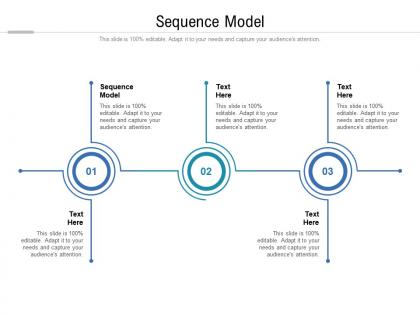 Sequence model ppt powerpoint presentation summary graphic images cpb
