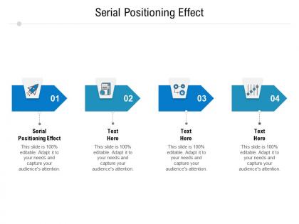Serial positioning effect ppt powerpoint presentation infographic template picture cpb