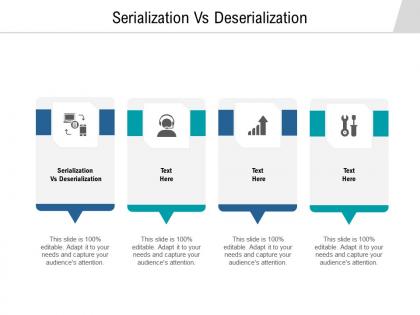 Serialization vs deserialization ppt powerpoint presentation infographic template graphics cpb