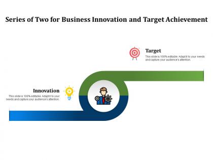 Series of two for business innovation and target achievement