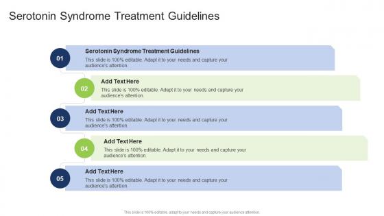 Serotonin Syndrome Treatment Guidelines In Powerpoint And Google Slides Cpb