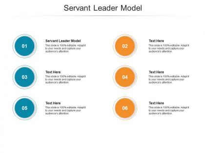 Servant leader model ppt powerpoint presentation pictures clipart images cpb