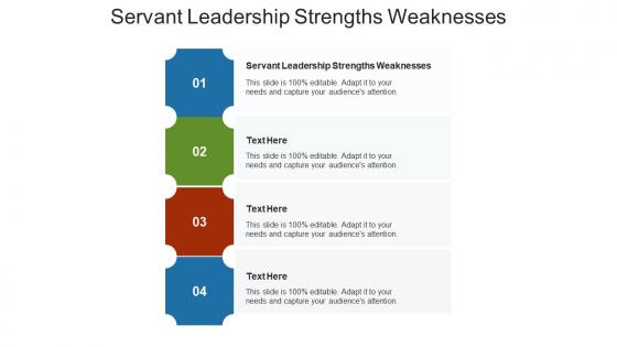 Servant leadership strengths weaknesses ppt powerpoint presentation layouts example introduction cpb