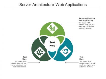 Server architecture web applications ppt powerpoint presentation summary graphic tips cpb