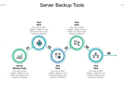 Server backup tools ppt powerpoint presentation icon graphics download cpb