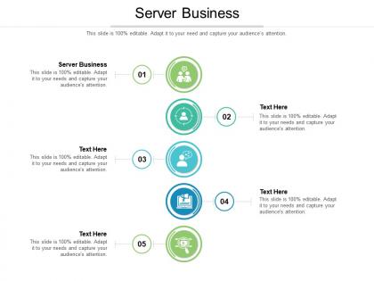Server business ppt powerpoint presentation styles infographic template cpb