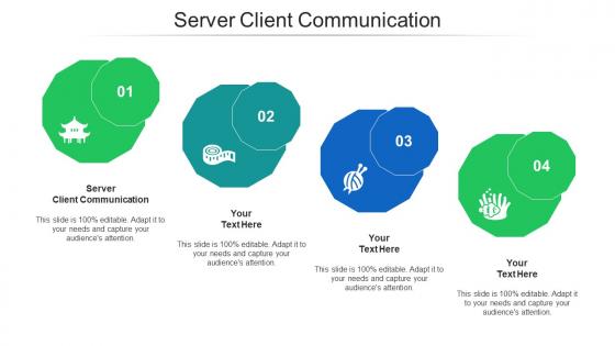 Server client communication ppt powerpoint presentation inspiration skills cpb