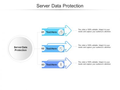 Server data protection ppt powerpoint presentation portfolio layouts cpb