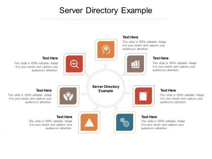 Server directory example ppt powerpoint presentation infographics tips cpb