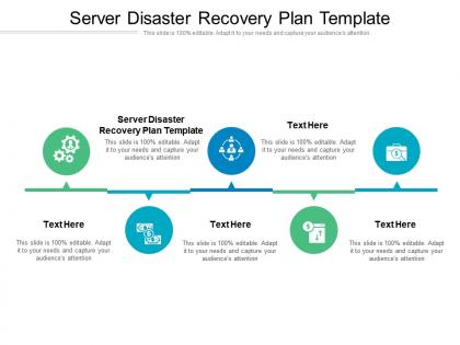 Server disaster recovery plan template ppt powerpoint presentation inspiration cpb