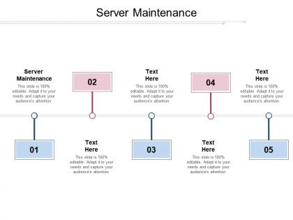 Server maintenance ppt powerpoint presentation layouts skills cpb