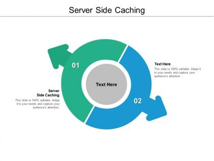 Server side caching ppt powerpoint presentation model examples cpb