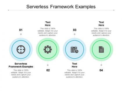 Serverless framework examples ppt powerpoint presentation inspiration rules cpb