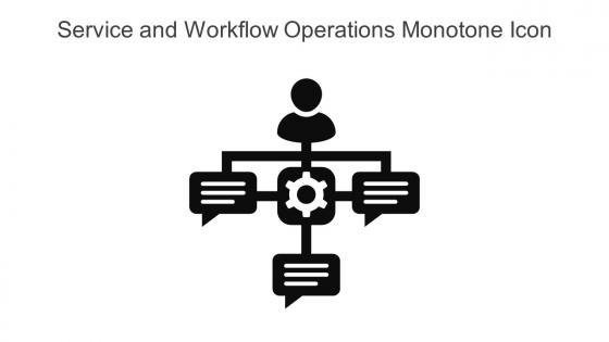 Service And Workflow Operations Monotone Icon In Powerpoint Pptx Png And Editable Eps Format