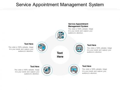 Service appointment management system ppt powerpoint presentation infographics grid cpb